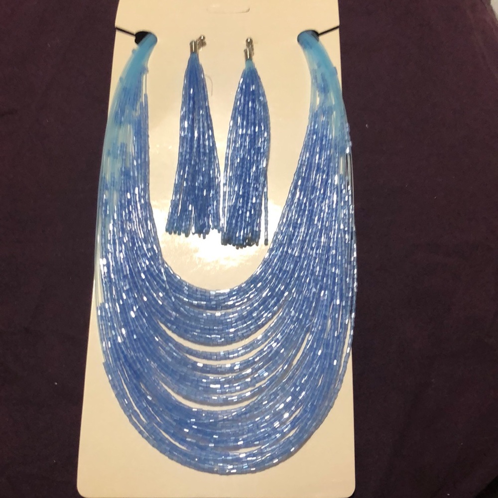 Necklace and Earrings